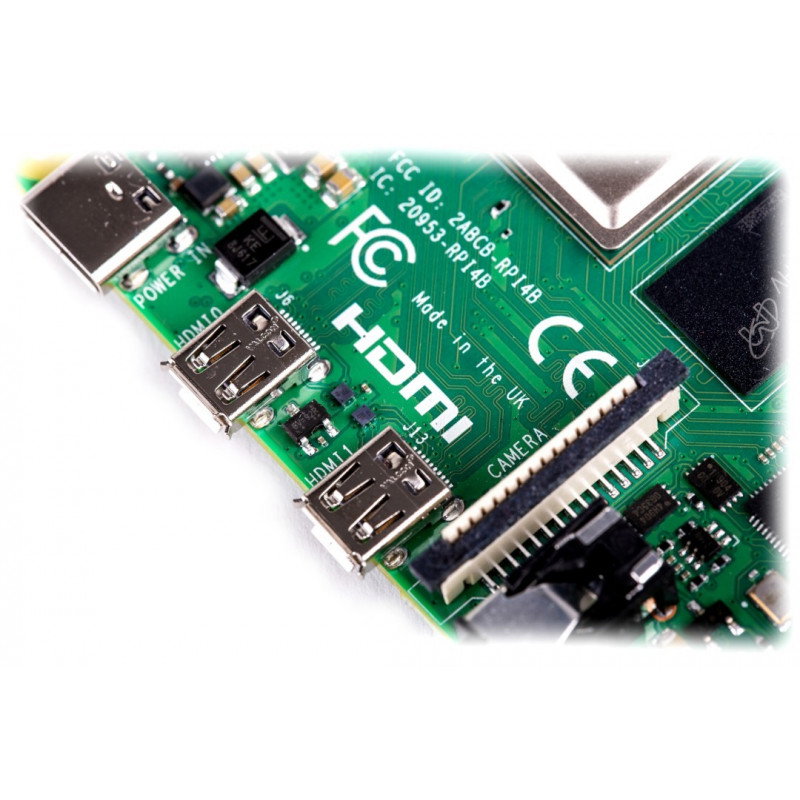 Raspberry Pi 4 Modell B WiFi Dual Band Bluetooth 1 GB RAM 1,5 GHz