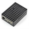 Pi-Blox - Raspberry Pi Model 3B+ / 3B / 2B Gehäuse - schwarz