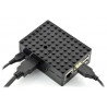 Pi-Blox - Raspberry Pi Model 2 / B + Gehäuse - schwarz