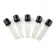 Bipolartransistor NPN BC547B 50V / 0,1A - 5St.