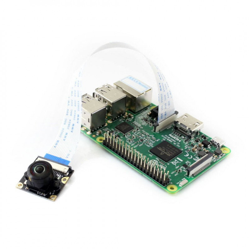 Kamera Waveshare Camera HD M OV5647 5Mpx - Weitwinkel - für Raspberry Pi