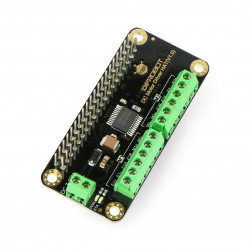 DFRobot DC Motor Driver HAT V1.0 - zweikanaliger Treiber für Motoren 12V / 1.2A - Shield für Raspberry Pi