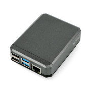 Aluminiumgehäuse für Raspberry Pi 4B - Argon Neo - grau