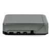 Aluminiumgehäuse für Raspberry Pi 4B - Argon Neo - grau