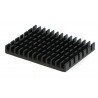 Kühlkörper 40x30x5mm für Raspberry Pi 4 mit Wärmeleitband - schwarz