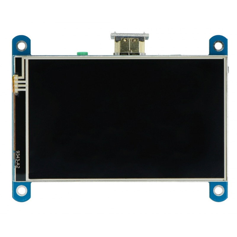 IPS 4 '' (H) 800x480px HDMI + GPIO resistiver Touchscreen für Raspberry Pi 4B / 3B + / 3B / Zero
