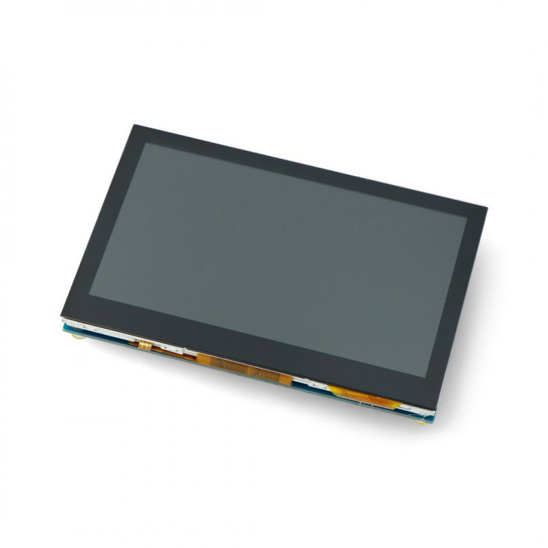 Waveshare B Touchscreen, kapazitives LCD 4,3 '' IPS 800x480px HDMI + USB für Raspberry Pi 4B / 3B / 3B + Zero