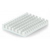 Kühlkörper 40x30x5mm für Raspberry Pi 4 mit Wärmeleitband - Silber