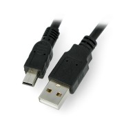 MiniUSB-Kabel B - A 2.0 Lanberg Canon 1,8 m - schwarz