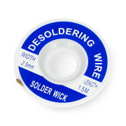 2,5 mm Sauggeflecht aus Zinn