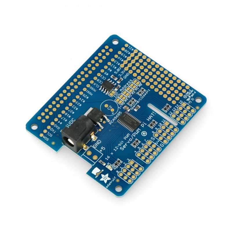 Adafruit Mini Kit 16-Kanal-PWM-Treiber – Servo Hat für Raspberry Pi