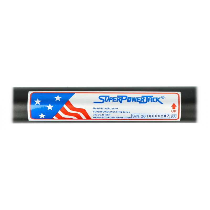 Elektroantrieb Super Power Jack 3000 N 7,5 mm/s 24V - Hub 25cm