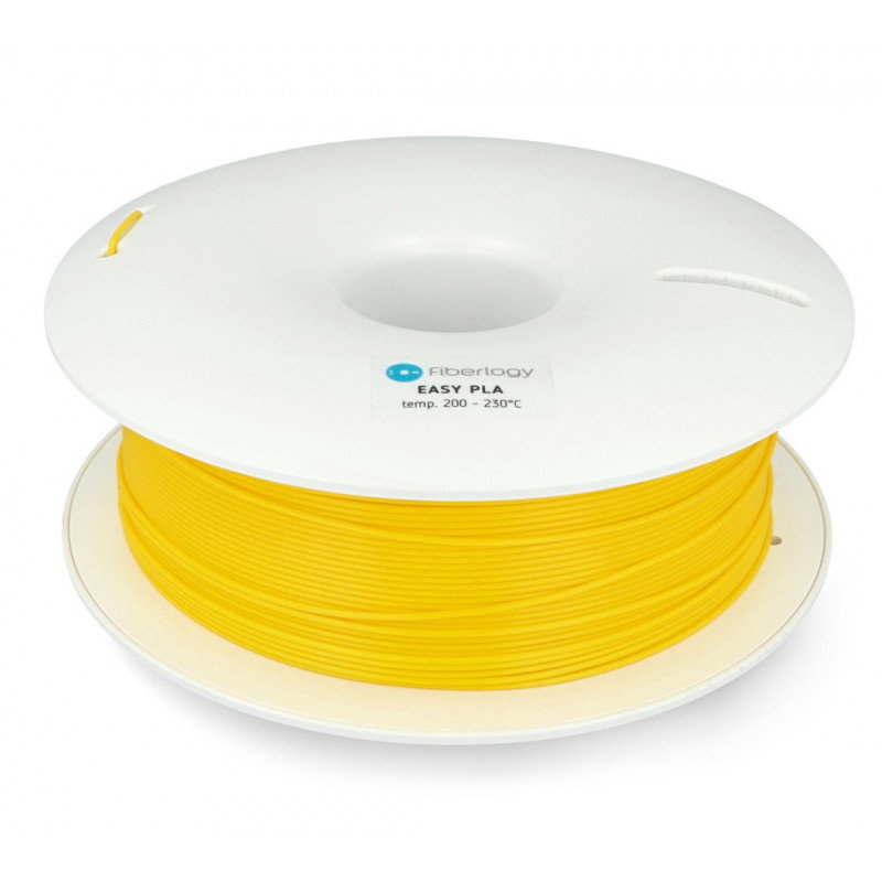 Fiberlogy Easy PLA Filament 1,75 mm 0,85 kg - gelb