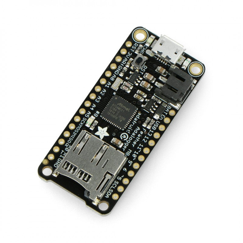 Adafruit Feather M0 Adalogger mit einem microSD-Lesegerät - kompatibel mit Arduino