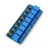 Achtkanaliges Relaismodul RM10 5V mit optoelektronischer Trennung 10A / 125VAC