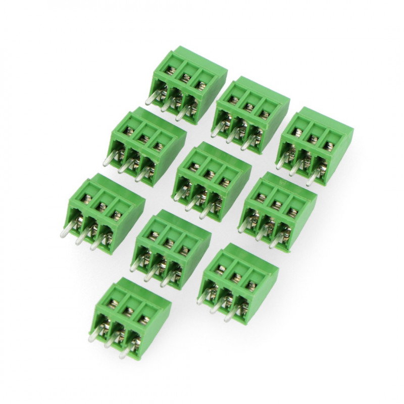 ARK-Anschluss 2,54-mm-Raster 3-polig (-)