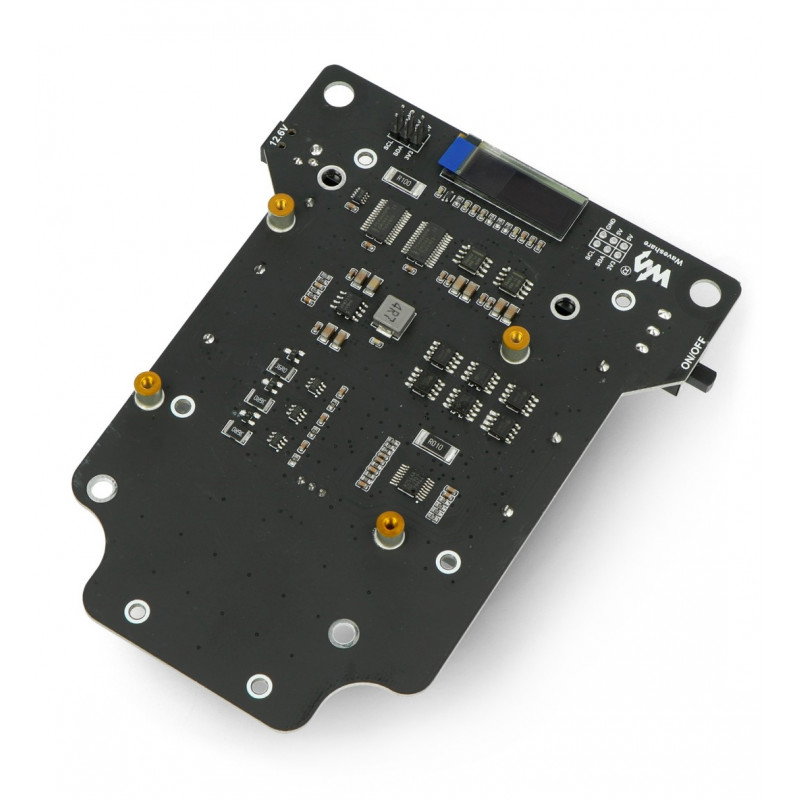 JetRacer - 4-Rad-KI-Roboterplattform mit Kamera und DC-Antrieb und OLED-Display für Nvidia Jetson Nano