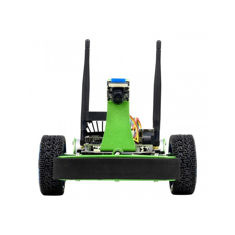 JetRacer - 4-Rad-KI-Roboterplattform mit Kamera und DC-Antrieb und OLED-Display für Nvidia Jetson Nano