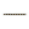 RGB-LED-Streifen WS2812B - digital, adressiert - IP65 60 LED/m, 18W/m, 5V - 5m - schwarz