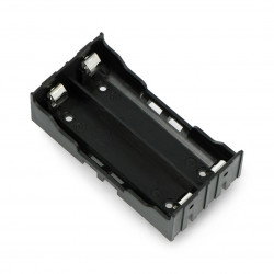 Korb für 2 Batterien Typ 18650 ohne Kabel
