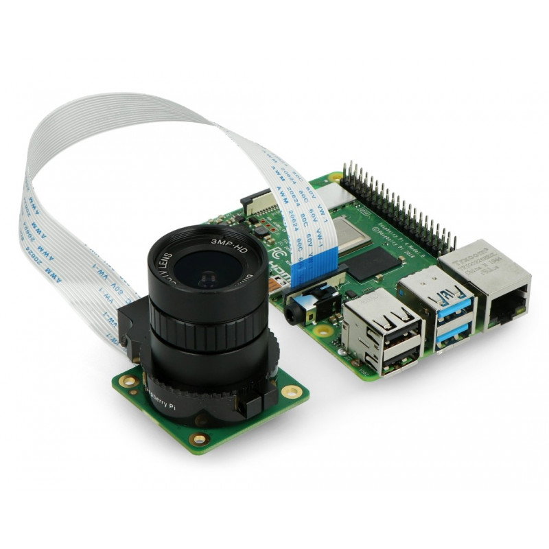 PT361060M3MP12 CS-Mount-Objektiv – für Raspberry Pi-Kamera
