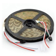 RGB-LED-Streifen WS2812 IP65 60 Dioden / m, 18 W / m, 5 V - 5 m