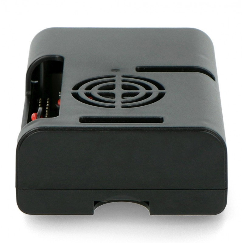 Gehäuse für Raspberry Pi 4 mit Lüfter - schwarz