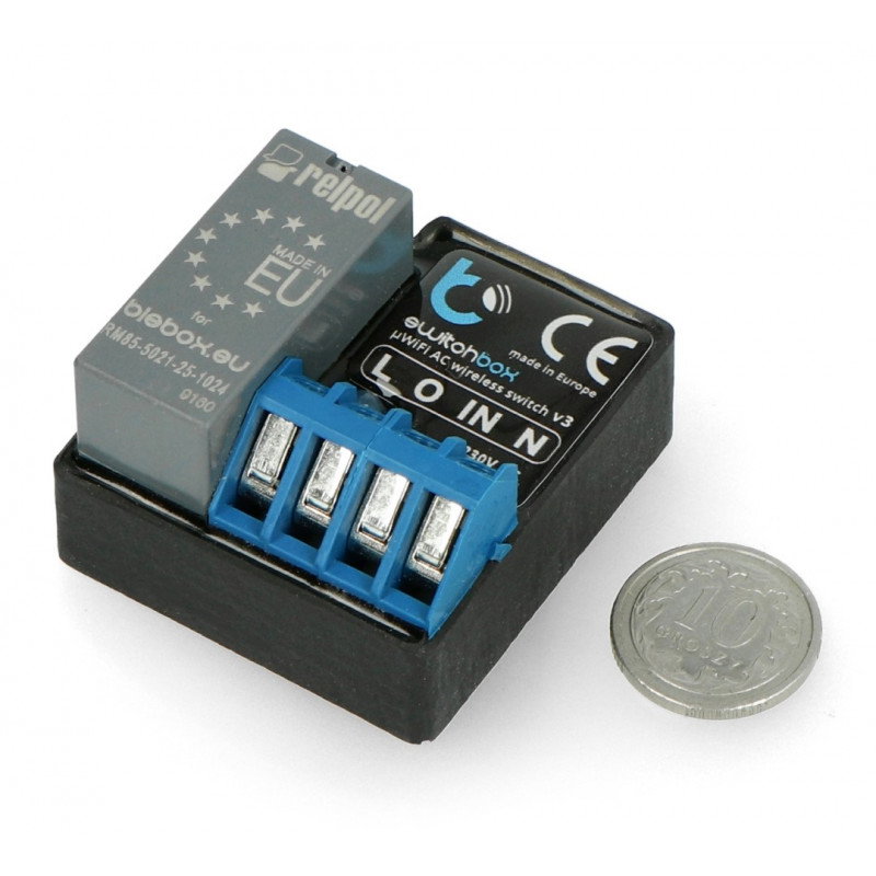 BleBox SwitchBox v3 - 230-V-WLAN-Relais - Android / iOS-Anwendung