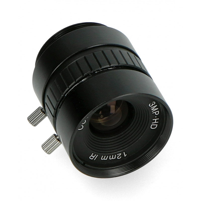 CS Mount 12 mm Objektiv mit manuellem Fokus – für Raspberry Pi Kamera – ArduCam LN040