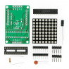LED-Matrix 8x8 + Treiber MAX7219 - klein 32x32mm