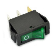 Ein-Aus-Schalter IRS-101-1B 250VAC / 16A - grün [HINWEIS]