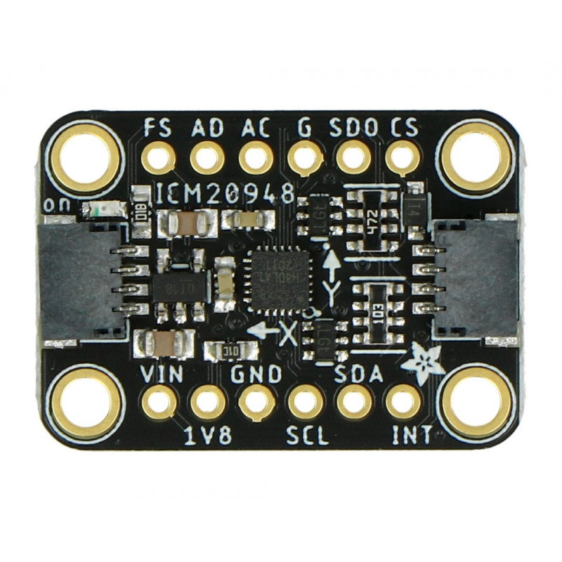 Adafruit TDK InvenSense ICM-20948 9-DoF IMU (MPU-9250-Upgrade) – STEMMA QT / Qwiic