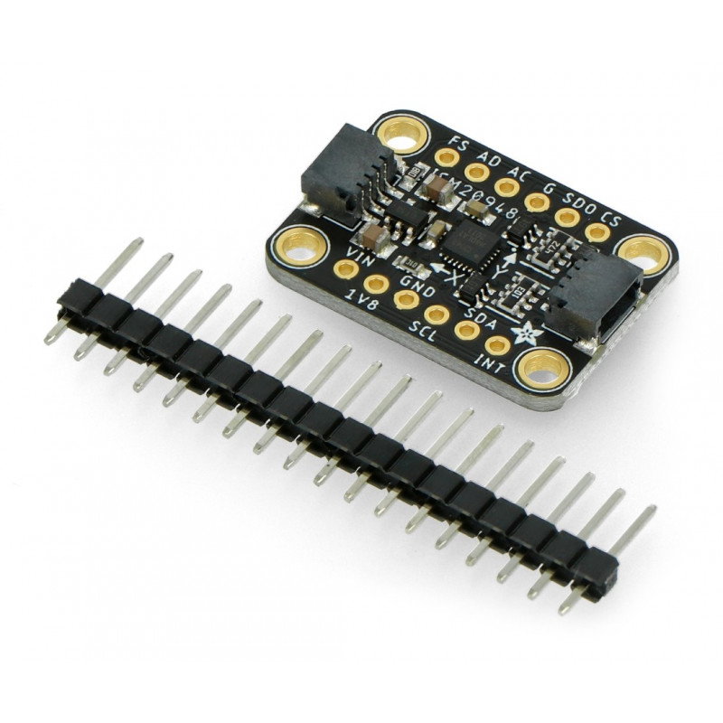 Adafruit TDK InvenSense ICM-20948 9-DoF IMU (MPU-9250-Upgrade) – STEMMA QT / Qwiic