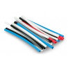 Schrumpfschlauch-Set 10 cm - 5 Farben, 6 Durchmesser - 170 Stk.