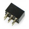 Kupplung 2x3, 2mm Raster, gerade - 5St.