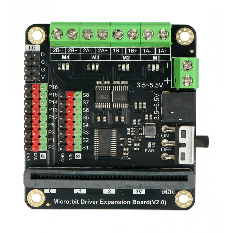 DFRobot - 5,5 V / 1,5 A Motortreiber für Micro: Bit