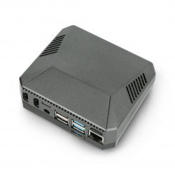 Aluminiumgehäuse für Raspberry Pi 4B mit Lüfter - Argon ONE M.2