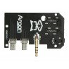 Aluminiumgehäuse für Raspberry Pi 4B mit Lüfter - Argon ONE M.2