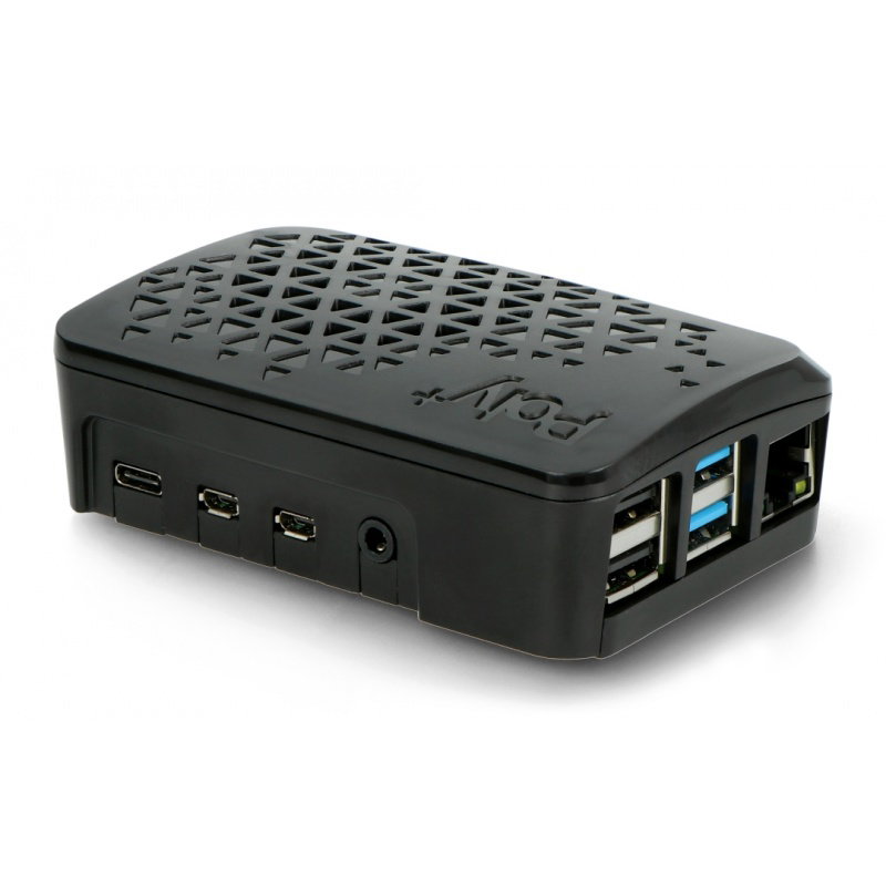Gehäuse für Raspberry Pi 4B - Argon Poly + Vented mit