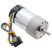 Motor mit Getriebe 131: 1 37Dx73L 24V 79RPM + Encoder CPR 64 -