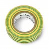 Isolierband Rebel 0,13x19mm x 18,2m gelb-grün