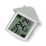 Fensterthermometer - transparent - Perel WC216