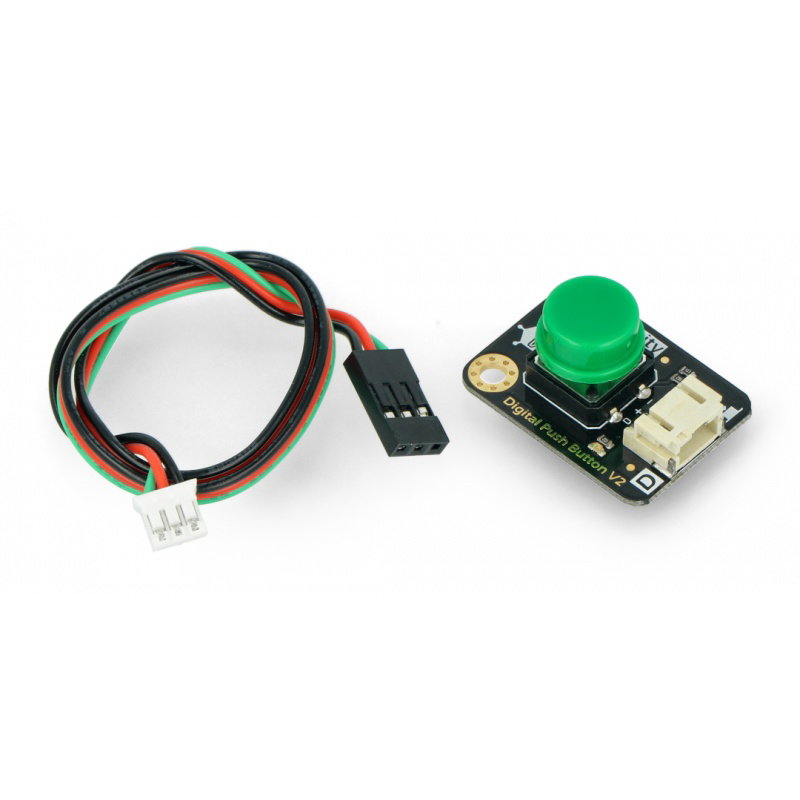 DFRobot Gravity - Tact Switch digitaler Knopf - grün