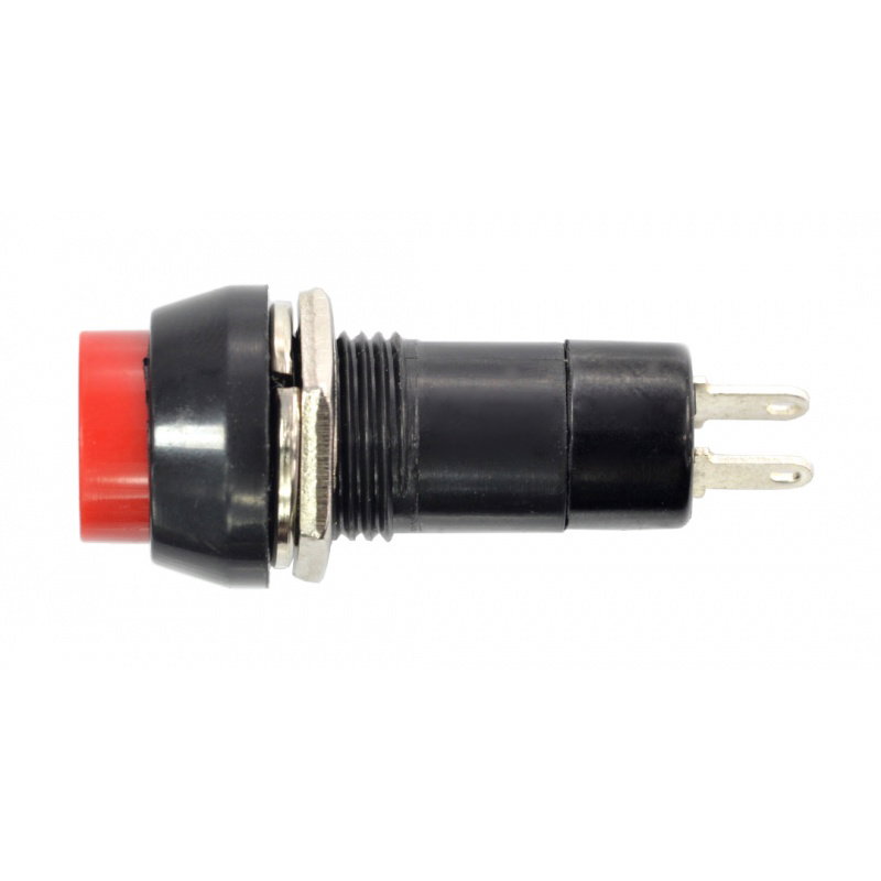 EIN-AUS-Schalter PBS 11A, rund 250V / 1A - rot