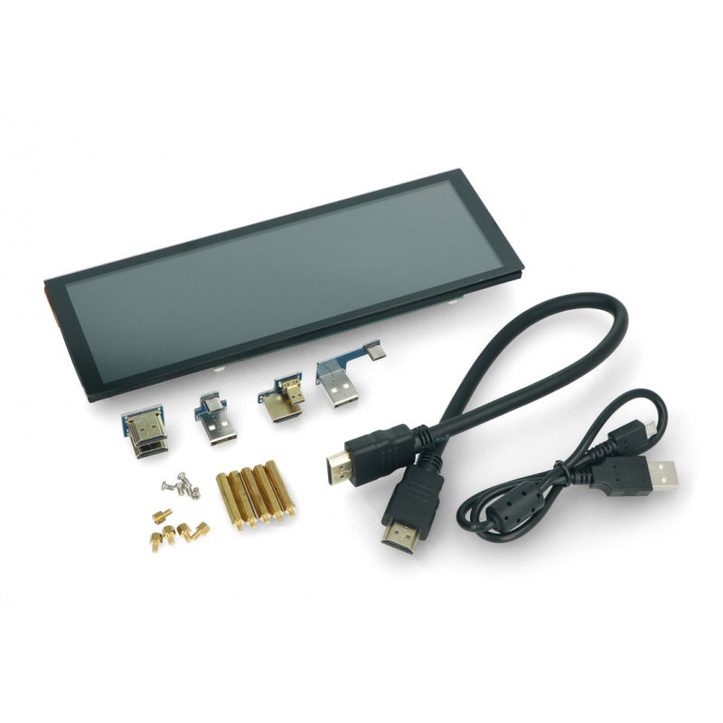 Kapazitiver IPS-LCD-Touchscreen 7,9 "400 x 1280 Pixel HDMI +