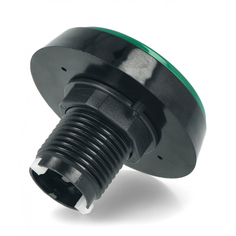 Arcade Push Button 60mm schwarzes Gehäuse - grün mit