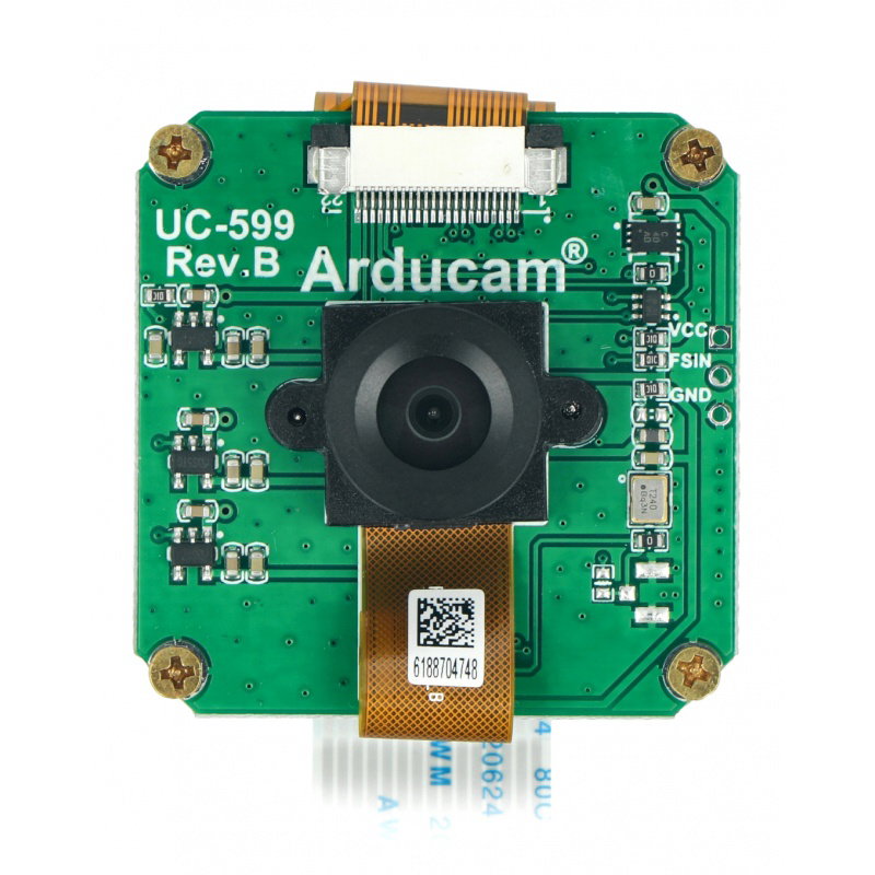 OV9281 1Mpx Global Shutter Kamera mit M12 Objektiv für Nvidia