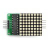 LED-Matrix 8x8 + Treiber MAX7219 - klein 32x32mm