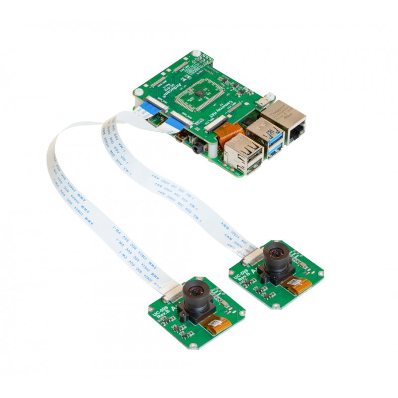 Stereoskopische 1-Mpx-Kamera für Raspberry Pi und Nvidia Jetson
