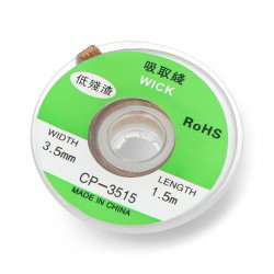 Geflecht für Zinnabsaugung 3,5 mm - CP-3515